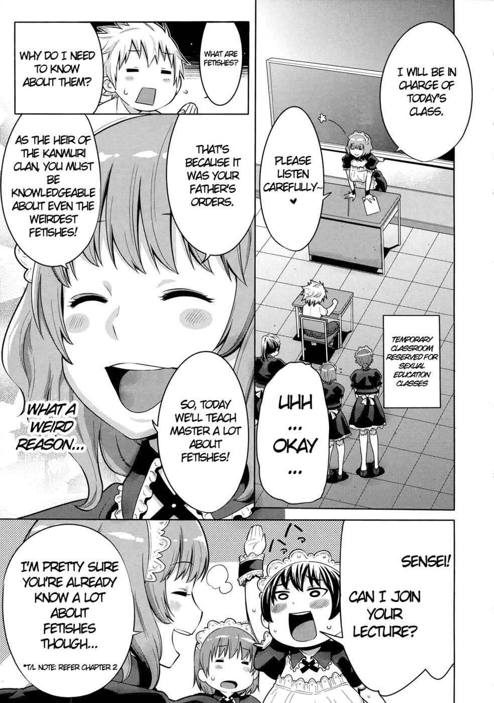 Hentai Manga Comic-Maid x4-Chapter 3-3